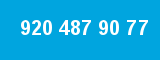 920 487 90 77 920 487 90 77